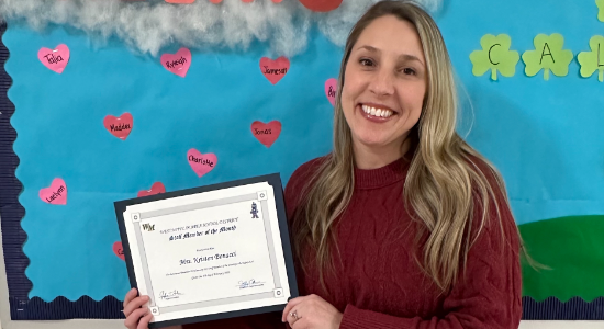 Trio Selected Staff Members of the Month