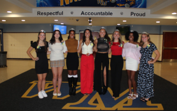 The 2024 West Mifflin Homecoming Court.