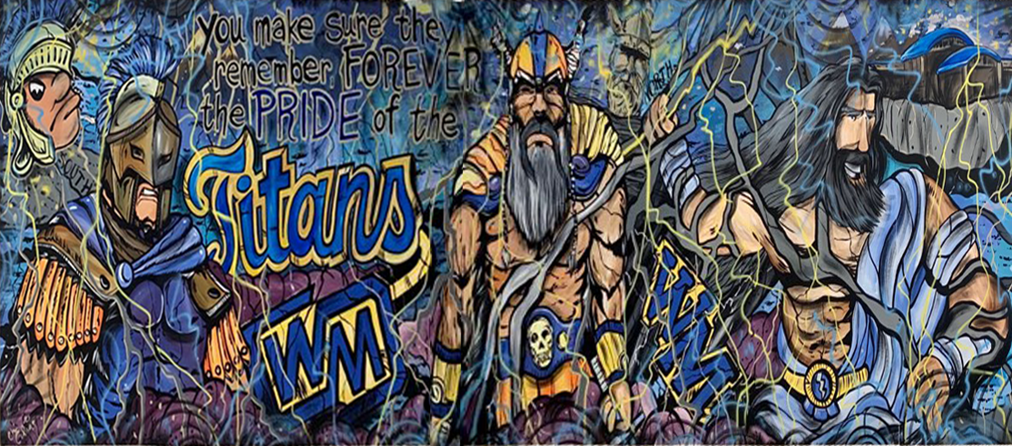 WM Titans Mural